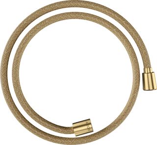 AXOR TEXTILE SHOWER HOSE AXOR 1250MM WITH CONICAL/CYLINDRICAL NUT BRUSHED GOLD OPTIC