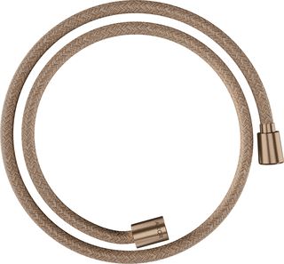 AXOR TEXTILE SHOWER HOSE AXOR 1250MM WITH CONICAL/CYLINDRICAL NUT BRUSHED RED GOLD