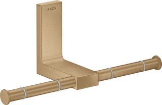 AXOR TOILET PAPER HOLDER DOUBLE AXOR UNIVERSAL RECTANGULAR BBR