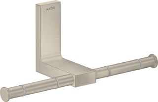 AXOR TOILET PAPER HOLDER DOUBLE AXOR UNIVERSAL RECTANGULAR BN