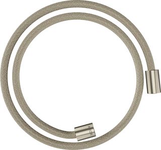 AXOR DOUCHESLANG TEXTIEL 1,25 M CYLINDRISCHE MOEREN BRUSHED NICKEL