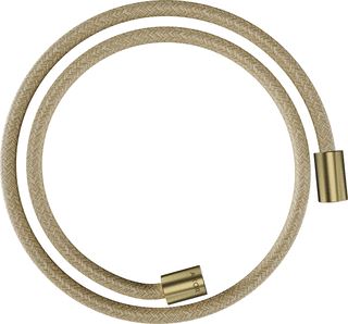 AXOR DOUCHESLANG TEXTIEL 1,25 M CYLINDRISCHE MOEREN BRUSHED BRASS