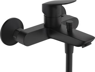 HANSGROHE HG BATH MIXER WALL MOUNTED LOGIS MATT BLACK