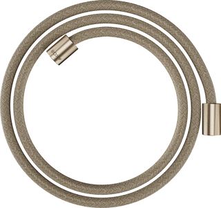 AXOR DOUCHESLANG TEXTIEL 1,60 M MET CYLINDRISCHE MOEREN BRUSHED BRONZE