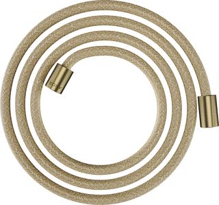 AXOR DOUCHESLANG TEXTIEL 2 M MET CYLINDRISCHE MOEREN BRUSHED BRASS