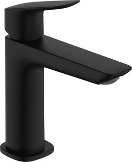 HANSGROHE HG BASIN MIXER 110 FINE LOGIS COOLSTART WITHOUT WASTE SET MATT BLACK 