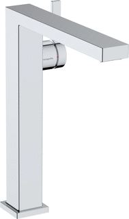 HANSGROHE TECTURIS E 1-GATS WASTAFELKRAAN BM 240 FINE COOLSTART MET PUSH OPEN MET VASTE UITLOOP VOORSPRONG 19.7CM CHROOM 