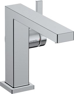 HANSGROHE TECTURIS E 1-GATS WASTAFELKRAAN 110 COOLSTART MET PUSH OPEN VOORSPRONG 15.5CM CHROOM 