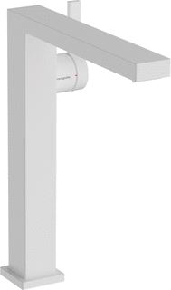 HANSGROHE TECTURIS E 1-GATS WASTAFELKRAAN BM 240 FINE COOLSTART MET PUSH OPEN MET VASTE UITLOOP VOORSPRONG 19.7CM MAT WIT 