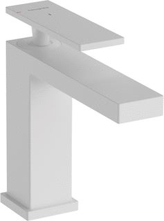 HANSGROHE TECTURIS E 1-GATS WASTAFELKRAAN 110 COOLSTART MET POP UP VOORSPRONG 14.4CM MAT WIT 