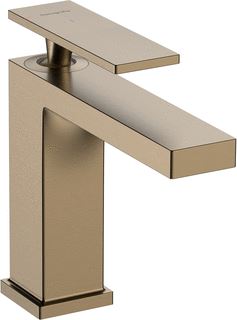 HANSGROHE TECTURIS E 1-GATS WASTAFELKRAAN 110 COOLSTART MET POP UP VOORSPRONG 14.4CM BRUSHED BRONZE 