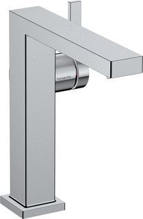 HANSGROHE TECTURIS E 1-GATS WASTAFELKRAAN BM 150 FINE COOLSTART MET PUSH OPEN MET VASTE UITLOOP VOORSPRONG 15.7CM CHROOM 