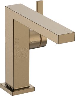 HANSGROHE TECTURIS E 1-GATS WASTAFELKRAAN 110 COOLSTART MET PUSH OPEN VOORSPRONG 15.5CM BRUSHED BRONZE 