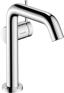 HANSGROHE TECTURIS S 1-GATS WASTAFELKRAAN BM 150 FINE COOLSTART MET PUSH OPEN MET VASTE UITLOOP VOORSPRONG 13.9CM CHROOM 