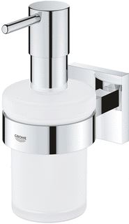 GROHE START CUBE ZEEPDISPENSER MET HOUDER 160ML CHROOM 