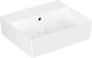 VILLEROY & BOCH MEMENTO 2.0 OPZETWASTAFEL 498 X 420 X 139 MM WHITE ALPINE CERAMICPLUS MET OVERLOOP 