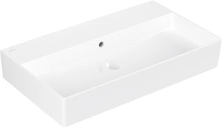 VILLEROY & BOCH MEMENTO 2.0 WASTAFEL 800 X 470 X 140 MM WHITE ALPINE MET OVERLOOP ONGESLEPEN 