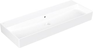 VILLEROY & BOCH MEMENTO 2.0 WASTAFEL 1200 X 470 X 150 MM WHITE ALPINE MET OVERLOOP ONGESLEPEN 