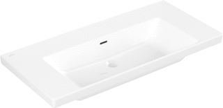 VILLEROY & BOCH SUBWAY 3.0 MEUBELWASTAFEL 1000 X 470 X 165 MM WHITE ALPINE CERAMICPLUS MET OVERLOOP ONGESLEPEN