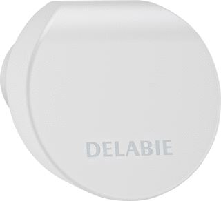 DELABIE BE-LINE KLEDINGHAAK ALUMINIUM MAT WIT 