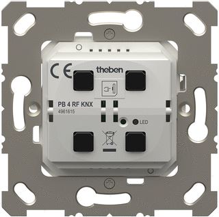 THEBEN RF DRUKTOETS PB 4 RF KNX MET TEMPERATUURSENSOR