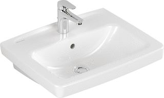 VILLEROY & BOCH WELLNESS WAST / FONTEIN NEWO (HXD) 125X470MM ROND DIAM AFVOERGAT 45MM 