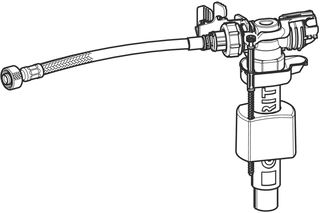 GEBERIT VLOTTERKRAAN TYP 380 MET PZ-SCHL 333 3/8'' VERVANGEND