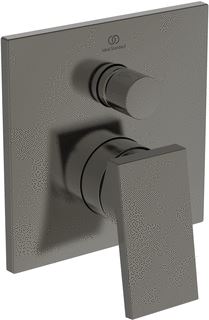 IDEAL STANDARD EXTRA BAD/DOUCHEMENGKRAAN OPBOUWDEEL VOOR VULLING VAN BAD VIA OVERLOOP IN MAGNETIC GREY AFWERKING