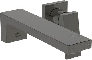 IDEAL STANDARD EXTRA WANDMENGKRAAN 5 L/MIN MET UITLOOP 230 MM 2 OPBOUWDELEN VOOR COMBINATIE MET INBOUWDEEL A1313NU IN MAGNETIC GREY AFWERKING