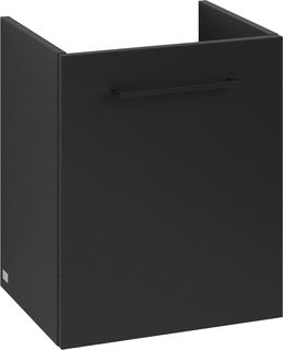 VILLEROY & BOCH WELLNESS AVENTO WASTAFELONDERKAST 1 DEUR 426 X 514 X 384 MM VOLCANO BLACK GREEP VOLCANO BLACK