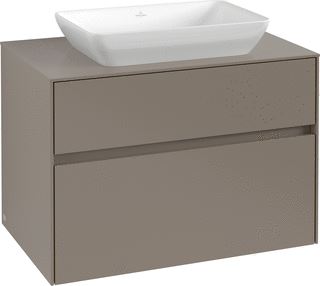 VILLEROY & BOCH WELLNESS COLLARO WASTAFELONDERKAST 2 UITTREKLADEN 800 X 548 X 500 MM WHITE OAK / WHITE OAK