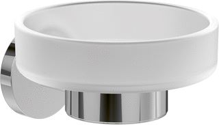 VILLEROY & BOCH WELLNESS ELEMENTS TENDER ZEEPSCHAAL BRUSHED NICKEL MATT