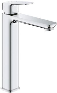 GROHE CUBEO 1-GATS WASTAFELKRAAN XL-SIZE MET GLADDE BODY CHROOM 