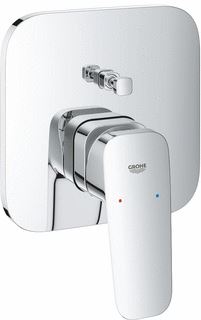 GROHE CUBEO AFBOUWDEEL VOOR INBOUW MENGKRAAN MET 2-WEG OMSTELLING CHROOM 