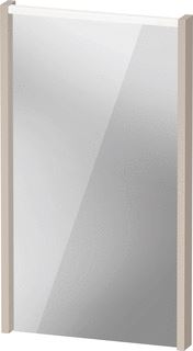 DURAVIT D-CODE SPIEGEL 400 X 50 MM GESPIEGELD TAUPE MAT