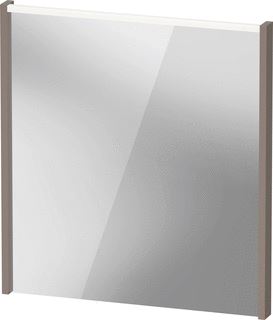 DURAVIT D-CODE SPIEGEL 650 X 50 MM GESPIEGELD BASALT MAT