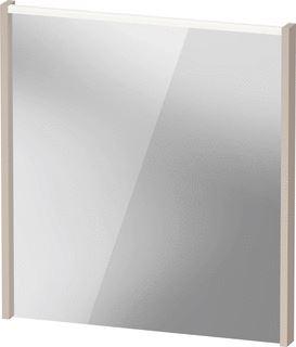 DURAVIT D-CODE SPIEGEL 650 X 50 MM GESPIEGELD TAUPE MAT