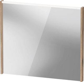 DURAVIT D-CODE SPIEGEL 800 X 50 MM GESPIEGELD GEMARMERD EIKENHOUT MAT