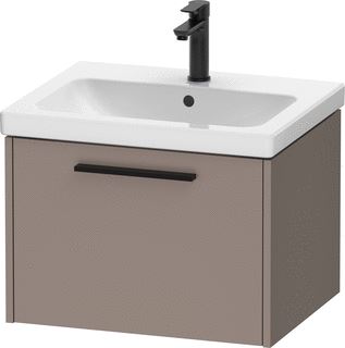 DURAVIT D-Code Wastafelonderbouw hangend 584 x 460 mm mm mm mm voor wastafel 239960 Basalt Mat