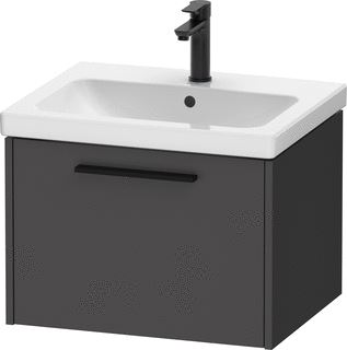 DURAVIT D-Code Wastafelonderbouw hangend 584 x 460 mm mm mm mm voor wastafel 239960 Grafiet Mat