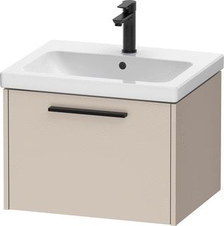 DURAVIT D-Code Wastafelonderbouw hangend 584 x 460 mm mm mm mm voor wastafel 239960 Taupe Mat