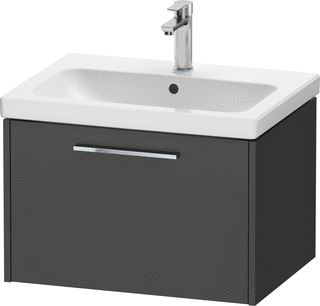 DURAVIT D-Code Wastafelonderbouw hangend 634 x 460 mm mm mm voor wastafel 239965 Grafiet Mat