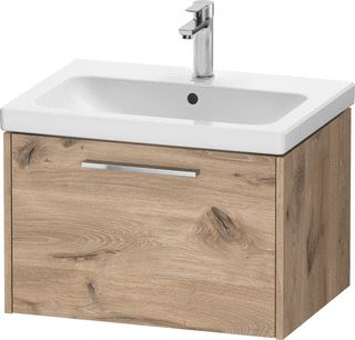 DURAVIT D-Code Wastafelonderbouw hangend 634 x 460 mm mm mm voor wastafel 239965 Gemarmerd eikenhout Mat