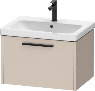 DURAVIT D-Code Wastafelonderbouw hangend 634 x 460 mm mm mm voor wastafel 239965 Taupe Mat