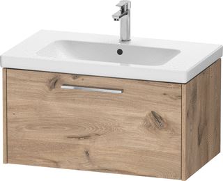 DURAVIT D-Code Wastafelonderbouw hangend 784 x 460 mm mm voor wastafel 239980 Gemarmerd eikenhout Mat