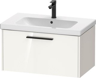 DURAVIT D-Code Wastafelonderbouw hangend 784 x 460 mm mm voor wastafel 239980 Wit Hoogglans