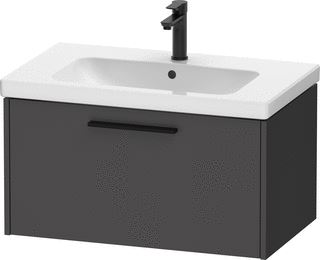 DURAVIT D-Code Wastafelonderbouw hangend 784 x 460 mm mm voor wastafel 239980 Grafiet Mat