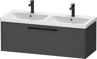 DURAVIT D-Code Wastafelonderbouw hangend 1184 x 460 mm voor wastafel 240012 Grafiet Mat