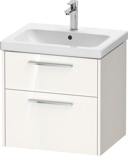 DURAVIT D-Code Wastafelonderbouw hangend 584 x 460 mm voor wastafel 239960 Wit Hoogglans