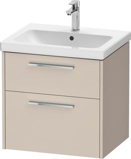 DURAVIT D-Code Wastafelonderbouw hangend 584 x 460 mm voor wastafel 239960 Taupe Mat